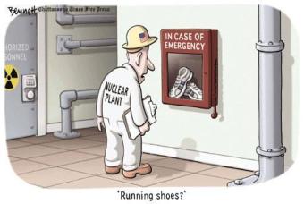 In Case Of Emergency: Running Shoes?