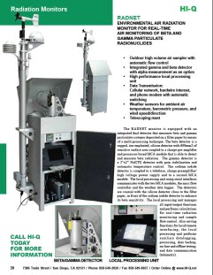 RADNET Air Monitor Hi-Q