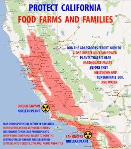 California Radiation Map after Meltdown - Paul Frey
